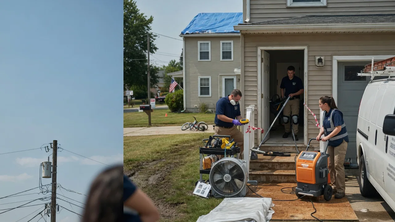 Water Damage Repair in Blackwater, VA near me